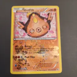 Pokemon STUNFISK Card RC12/RC25 Holo Radiant Collection NM Unlimited Near Mint - Image 1