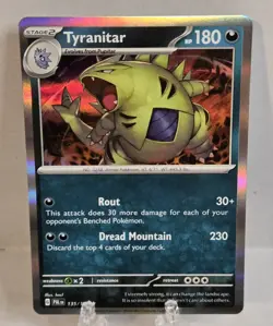 Pokemon Tyranitar (Cosmos Holo) 135/193 NM Misc Cards & Products - Image 1
