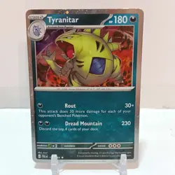 Pokemon Tyranitar (Cosmos Holo) 135/193 NM- Misc Cards & Products - Image 1