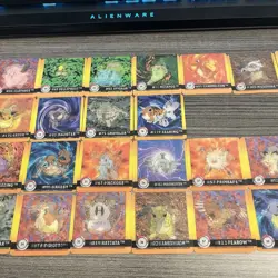 Pokemon Artbox 1999 Action Flipz Cards Premier Edition 95% Full Set Lenticular - Image 3