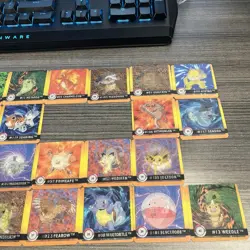 Pokemon Artbox 1999 Action Flipz Cards Premier Edition 95% Full Set Lenticular - Image 4