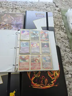 Pokemon cards lot, 7 Full Binder Lot, Metal Tyranitar Tin, Various Years - Image 2