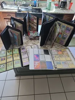Pokemon cards lot, 7 Full Binder Lot, Metal Tyranitar Tin, Various Years - Image 5