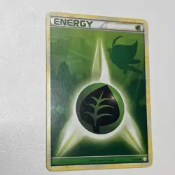 Grass Energy HeartGold SoulSilver Regular Card 115/123 NM-LP - Image 1