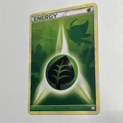 Grass Energy HeartGold SoulSilver Regular Card 115/123 NM-LP - Image 3