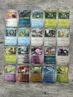 20 Card Black Bolt/white Flare Poke Ball Pattern Holo Lot NM - Image 1