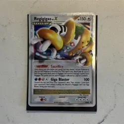 Pokemon Regigigas LV.X DP30 Pokemon Promos Holo Promo Card 2008 150 HP 100 - Image 1