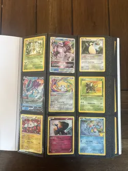 Pokemon Binder Lot Holo Rare Wotc Old School Mid Era Bangers FIRE cards Vintage - Image 1