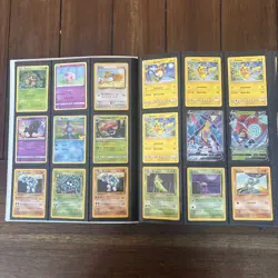 Pokemon Binder Lot Holo Rare Wotc Old School Mid Era Bangers FIRE cards Vintage - Image 4
