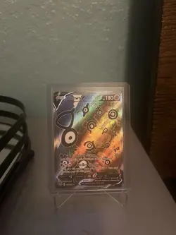 Unown v Alternate Full Art Card 177/195 Sword & Shield Silver Tempest - Image 1
