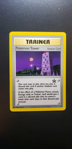 Pokemon Tower Trainer 1999 WOTC Black Star Promo Card No.42 NM-MT!!! - Image 3