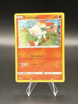 Scorbunny - (Cosmos Holo) SWSH244 SWSH: Sword & Shield Promo Cards Holo - Image 1