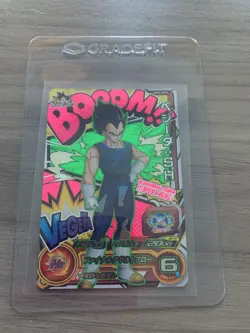 Super Dragon Ball Heroes Vegita BOOM CP UGM1-SCP3 Rare Card - Image 1