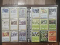 Lot of 336 Different Pokemon Cards In Sleeves, Pages & Binder NM-MT 2020 To 2022 - Image 4