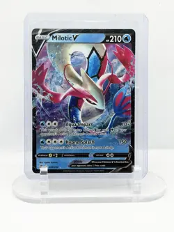Pokemon TCG Milotic v 043/192 Rebel Clash Ultra Rare Card - Image 1