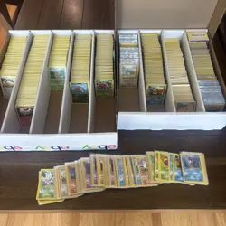 Massive Pokemon Lot Vintage WOTC mid Era Fire Rare Cards TCG Collection Snorlax - Image 1