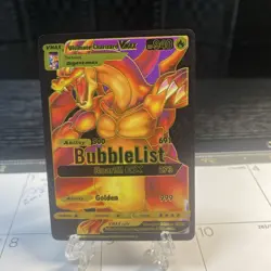 Ultimate Charizard VMAX Black And Red Foil Fan Art Card Hp940 Roar!!!!GX🔥🔥 🔥 - Image 1