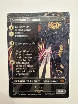 Summon: Bahamut (Borderless) Final Fantasy Regular - Image 1