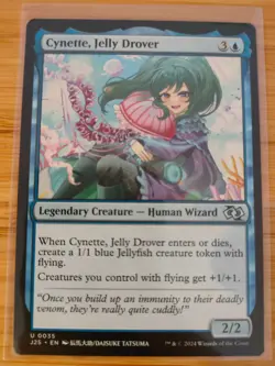 MTG Cynette, Jelly Drover (Anime) 0035 J25 Foundations M/NM Free UK P&P - Image 1
