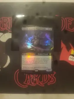 Magic The Gathering TMNT "Savanti Romero, Time's Exile" FOIL EXTENDED RARE NM - Image 1