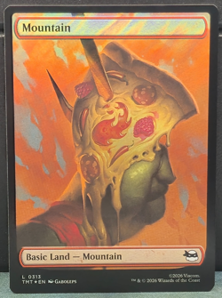 Mountain 313 SURGE FOIL Pizza Land Full Art TMNT Teenage Mutant Ninja Turtles NM - Image 1