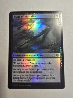 Rune of Mortality Kaldheim Foil - Image 1