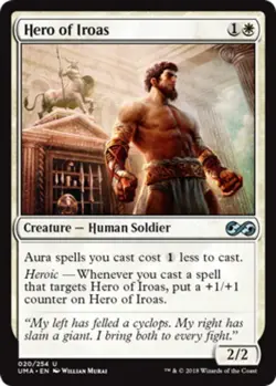 1 x Hero of Iroas - Foil - Ultimate Masters - NM-Mint - MTG - Image 1