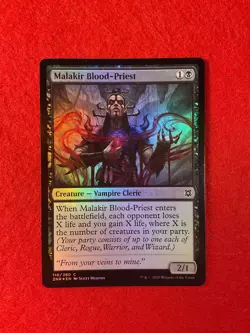 Malakir Blood-Priest - Foil - Zendikar Rising - Magic the Gathering - MTG - Image 1