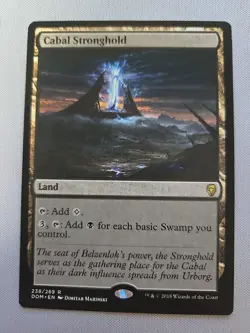 MTG: Cabal Stronghold (LP): Dominaria - Image 1