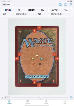 MTG FISHLIVER OIL (Dark) #2 Arabian Nights Regular NM/MT Magic The Gathering - Image 4