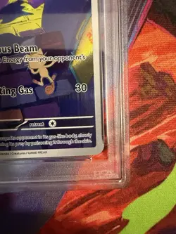 Pokemon Gastly SV05: Temporal Forces 177/162 Illustration Rare Holo PSA 9 - Image 4