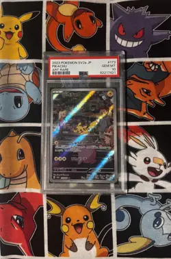 Pokemon Pikachu 173/165 Card 151 Holo PSA 10 Gem Mint (Japanese) - Image 1