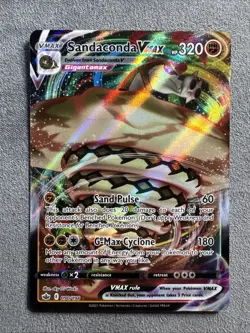 Sandaconda VMAX 090/198 Holo Ultra Rare Pokemon Card NM - Image 1
