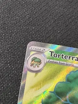 Torterra EX Full Art Ultra Rare Holo 185/162 Temporal Forces Pokemon TCG - Image 2