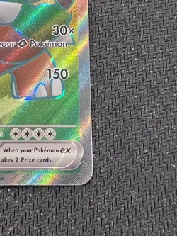 Torterra EX Full Art Ultra Rare Holo 185/162 Temporal Forces Pokemon TCG - Image 5