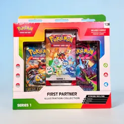 Pokemon First Partner Illustration Collection Series 1 Sealed Box Promo - Image 1