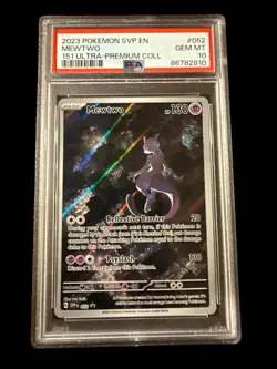 Pokemon Mewtwo 151 Ultra-Premium Coll. Promo SVP EN 052 PSA 10 Gem Mint - Image 1