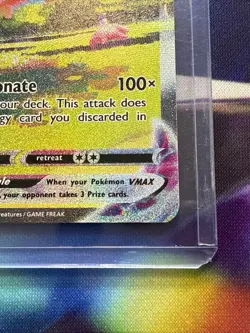 1x Flareon VMAX Alt Art SWSH180 Black Star Promo MINT Pokemon - Image 2