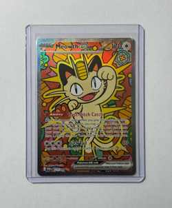 Meowth Ex 121/088 Special Illustration Rare Perfect Order 2026 Pokemon Card NM - Image 1