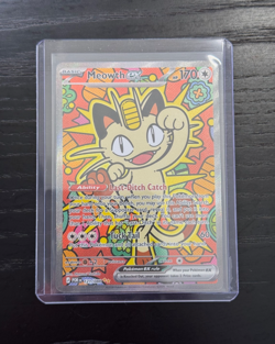 Meowth Ex 121/088 Special Illustration Rare Perfect Order 2026 Pokemon Card NM - Image 4