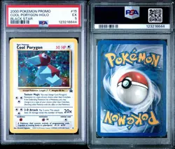 2000 POKEMON PROMO BLACK STAR #15 COOL PORYGON-HOLO PSA 5 - Image 3