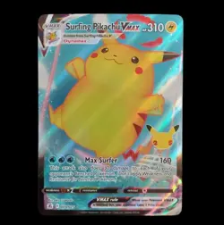Surfing Pikachu VMAX 009/025 Celebrations 2021 Pokemon - Image 1