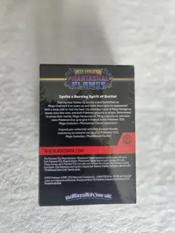 Pokemon TCG Mega Evolution Phantasmal Flames Booster Bundle 6 Packs New Sealed - Image 2