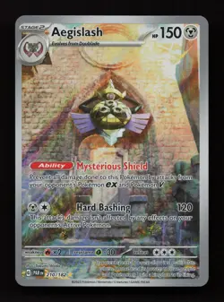 Aegislash 210/182 Illustration Rare Paradox Rift Pokemon Near Mint - Image 1