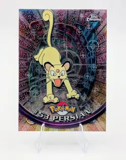 2000 Topps Chrome Pokemon: Persian #53 - NM - Image 1