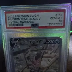 PSA 10 Origin Forme Palkia #167/189 Pokemon Astral Radiance 2022 - Image 5