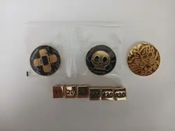 Pokemon Zacian Ultra Premium Collection Metal Coin, Dice, Poison & Burn Counter - Image 1