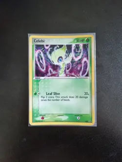 Celebi 029 Pokemon 2005 Black Star Promo Rare Holo FREE UK DELIVERY - Image 1