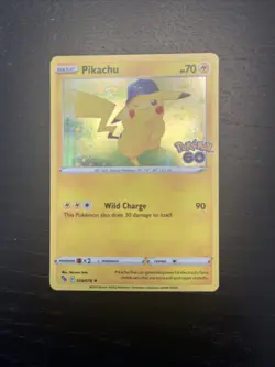Pikachu 028/078 Pokemon GO Holo - Image 1