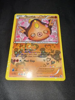 NEAR MINT Stunfisk RC12/RC25 Radiant Collection Pokemon Legendary Treasures - Image 2